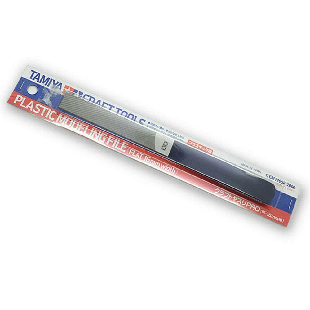 Tamiya 74058 Craft Tools, Plastic Modelling File (Flat 16mm Width)