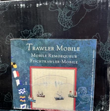 Authentic Models AS031 Trawler Hanging Mobile 4 Boats Trawlers New Fast Shipping