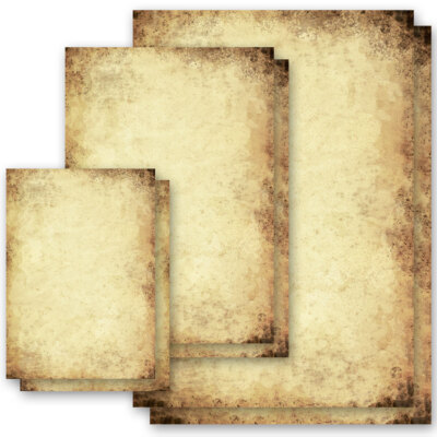 Motiv-Briefpapier ALTES PAPIER