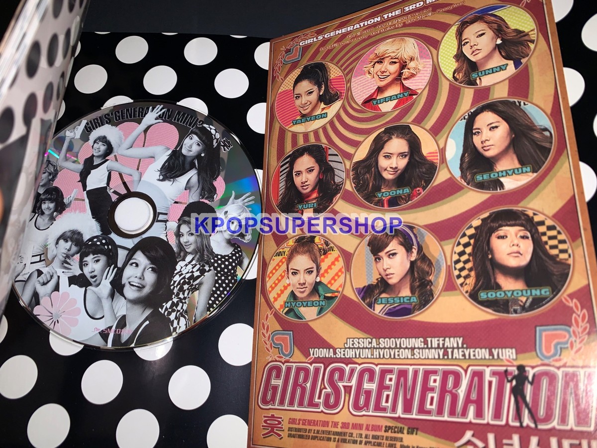 Girls' Generation 少女時代 CD まとめ売り ③ Girls' Generation 3rd Mini Album Vol. 3 Hoot CD Great SNSD Hyoyeon