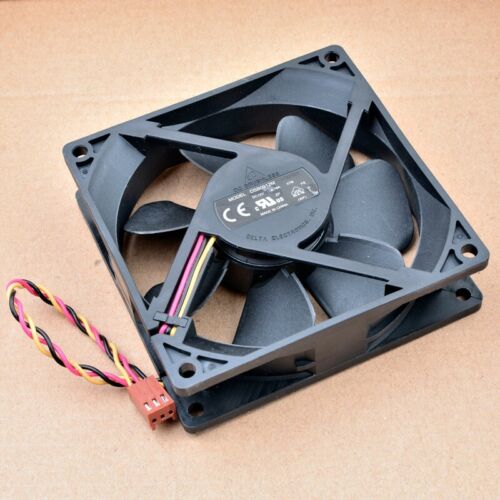 DELTA DSB0912M 90X90X25MM DC12V 0.19A 3PIN Chassis Cooling Fan - Picture 3 of 3