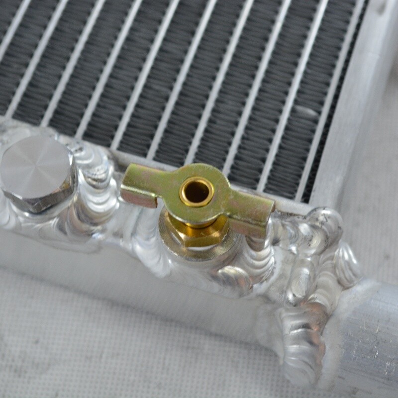 Universal Aluminum Air to Water Radiator Air-Liquid Heat Exchanger Cooler