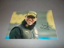 Peter Stöger   BVB  signiert signed Autogramm auf 20x28 Foto in person