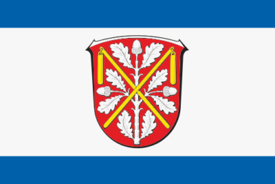 Königsbanner Flagge Mörfelden-Walldorf – 80 X 120 Cm, Doppelt Gesäumt, Aus Deutscher Manufaktur, Wetterfest