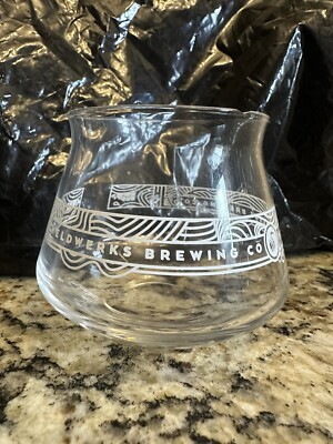 Weldwerks Beer Glass - Stemless Teku Style - Small Chip On Rim