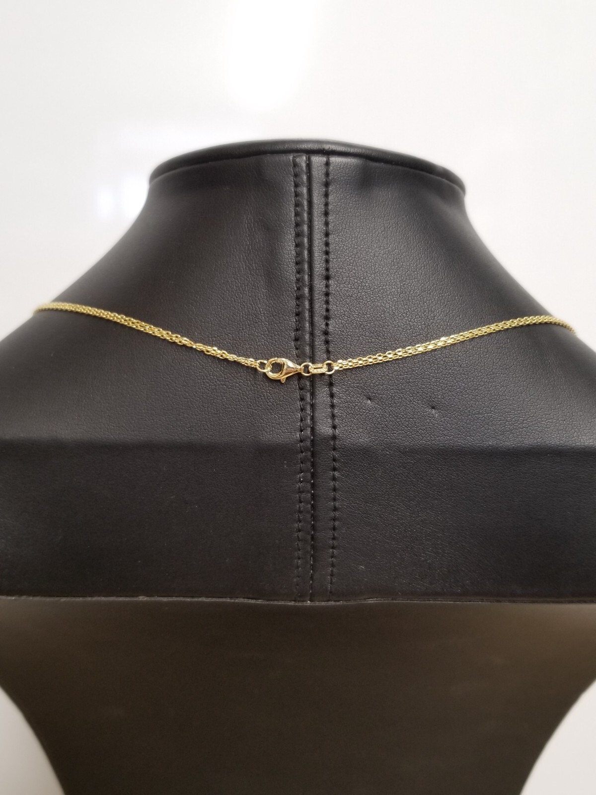 Gold Plated Sterling Silver Tiny "D" Initial & Pe… - image 3