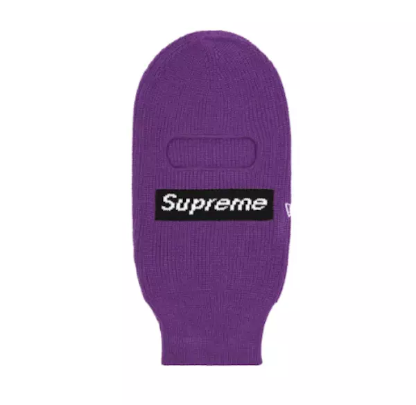 Supreme x New Era Balaclava 'Black' | Men's Size Onesize