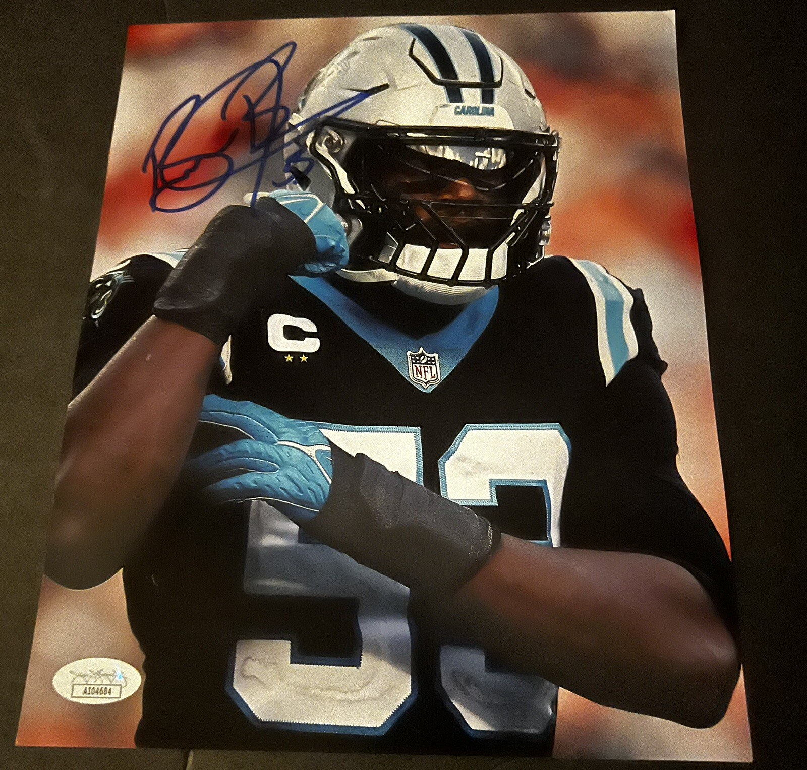 Brian Burns Autographed Signed Carolina Panthers 8x10 jsa Nfl 