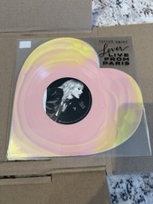 Taylor Swift Lover Live From Paris Heart-Shaped Pink Vinyl - Limited Edition
