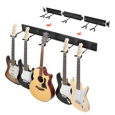 VEVOR 5-Space Guitar Stand Wall-Mounted Folda...