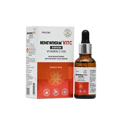 Renewderm Vit C Serum Skin Brightening Antioxidant with Vitamin C 10% Dark Spots