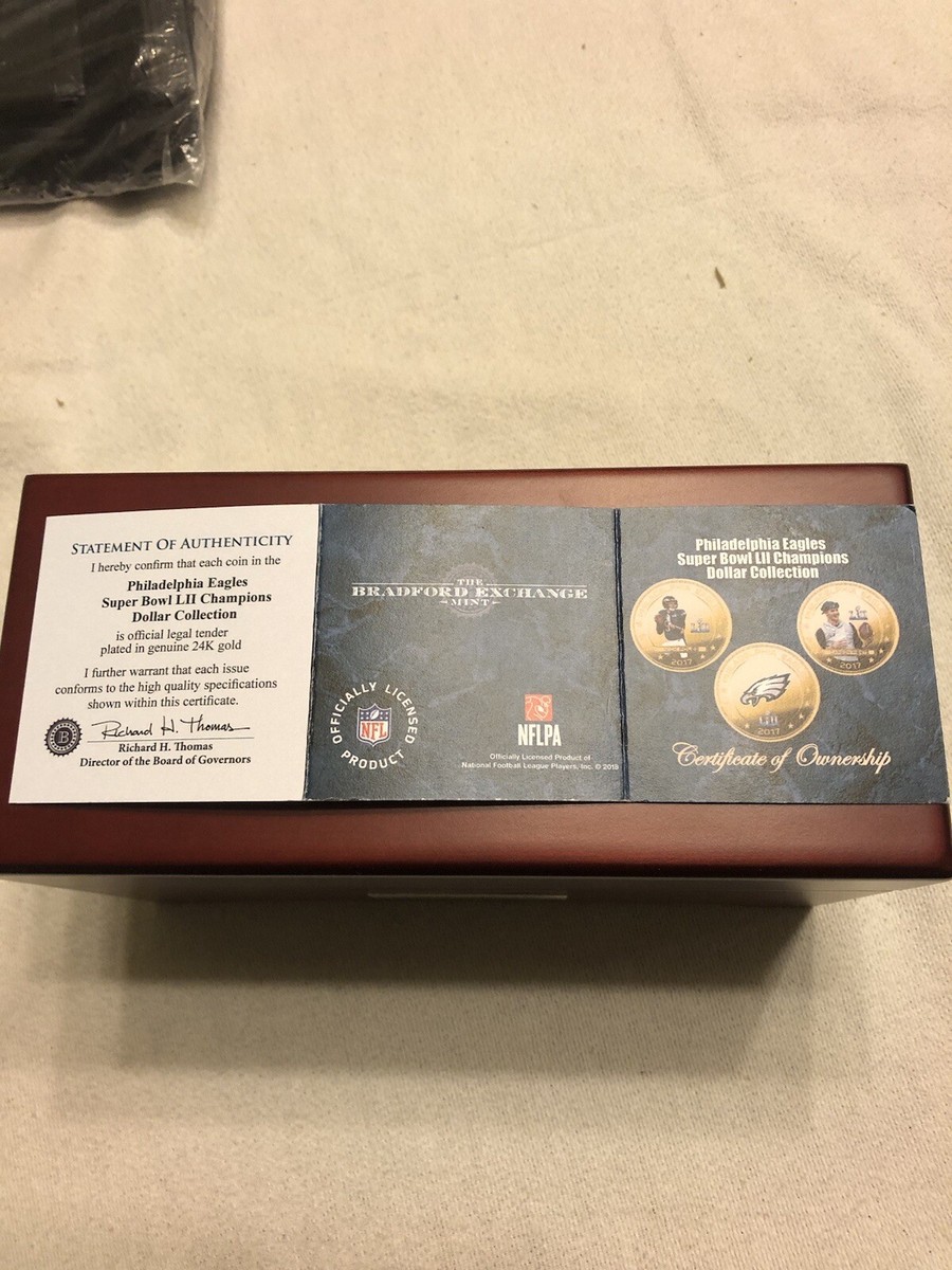 Philadelphia Eagles NFL AUTHENTICATED Super Bowl LII Philadelphia Eagles NFL AUTHENTICATED Super Bowl LII