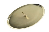 Adventskranzkerzenhalter Adventskerzenhalter Metall Ø 10 Cm Gold 4 StüCk