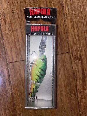 Rapala Jointed Shad Rap JSR05 - Firetiger FT - Fishing Lure - New In Box