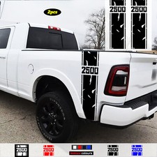Fracture Stripe Graphics Stickers Pickup Bed Side Decals For Dodge Ram 2500 X2 Fracture Stripe Graphics Stickers Pickup Bed Side Decals For Dodge Ram 2500 X2