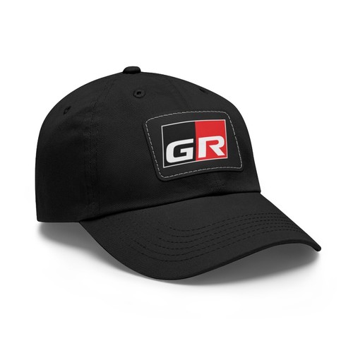 Toyota GR Gazoo Racing Hat with Leather Patch - Picture 1 of 10