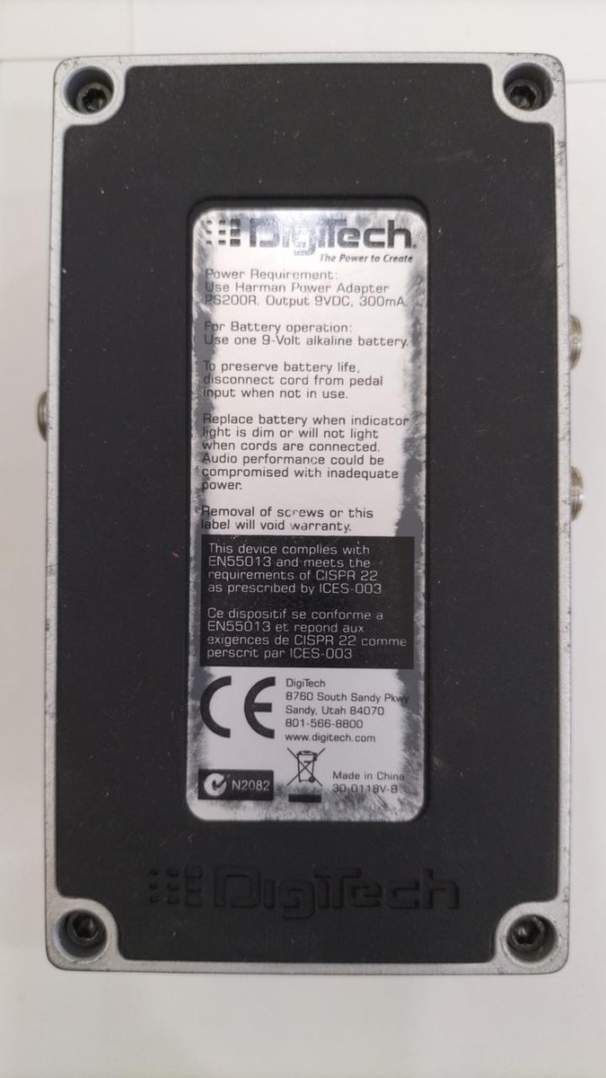 DigiTech Grunge Distortion Distortion Guitar Effect Pedal for sale