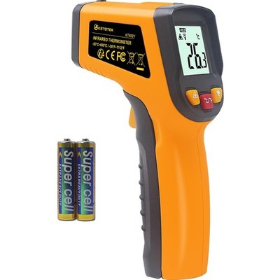 KETOTEK Infrarot Thermometer, Digitale Laser Temperaturmessgerät IR pyrometer