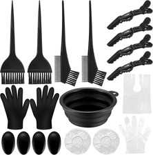 18 Stk Haarfärbepinsel Set, Haare Färben Zu...