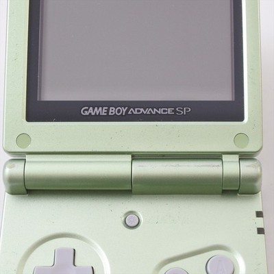 Gameboy Advance SP Pearl Green AGS-001 Console Nintendo