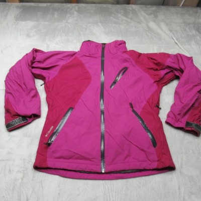 Columbia Titanium Jacket Womens Small Pink Waterproof Insulated Skiing Snowboard