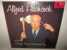 Alfred Hitchcock - Music To Be Murdered By Lp 1958 Imperial Tested