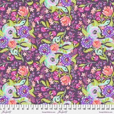 Tula Pink Moon Garden Hissy Fit DUSK Fabric 100 Cotton 18" X 42" New