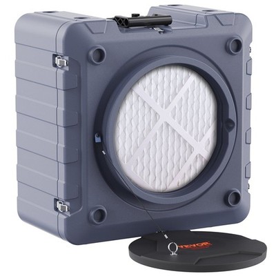550CFM Stackable 3-Stage Filtration H13 HEPA & Carbon Air Scrubber