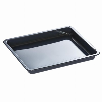 MANZ emailliertes Backblech mit 4 cm hohem Rand 43 x 36 cm 