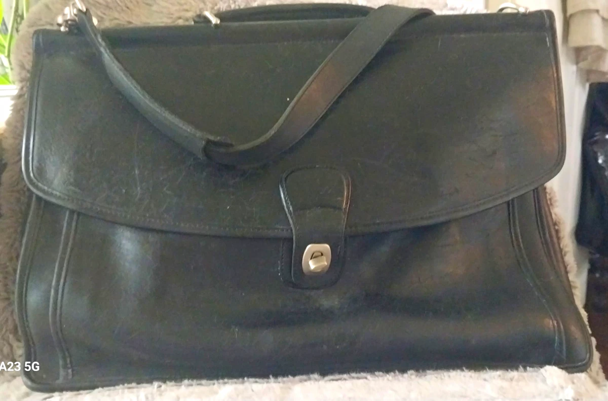 Coach Leather Black Vintage Bags, Handbags & Cases for sale | eBay