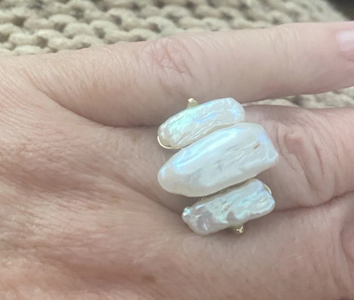 Impressive Stunning Statement Large Baroque Pearl… - image 7