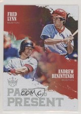 2018 Panini Diamond Kings Past and Present Andrew Benintendi Fred Lynn #PP14 1u6