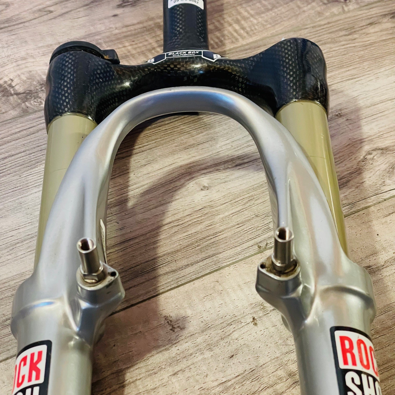 Rock Shox SID World Cup Black Box 1 1/8 Carbon 26 218mm NEEDS REBUILD