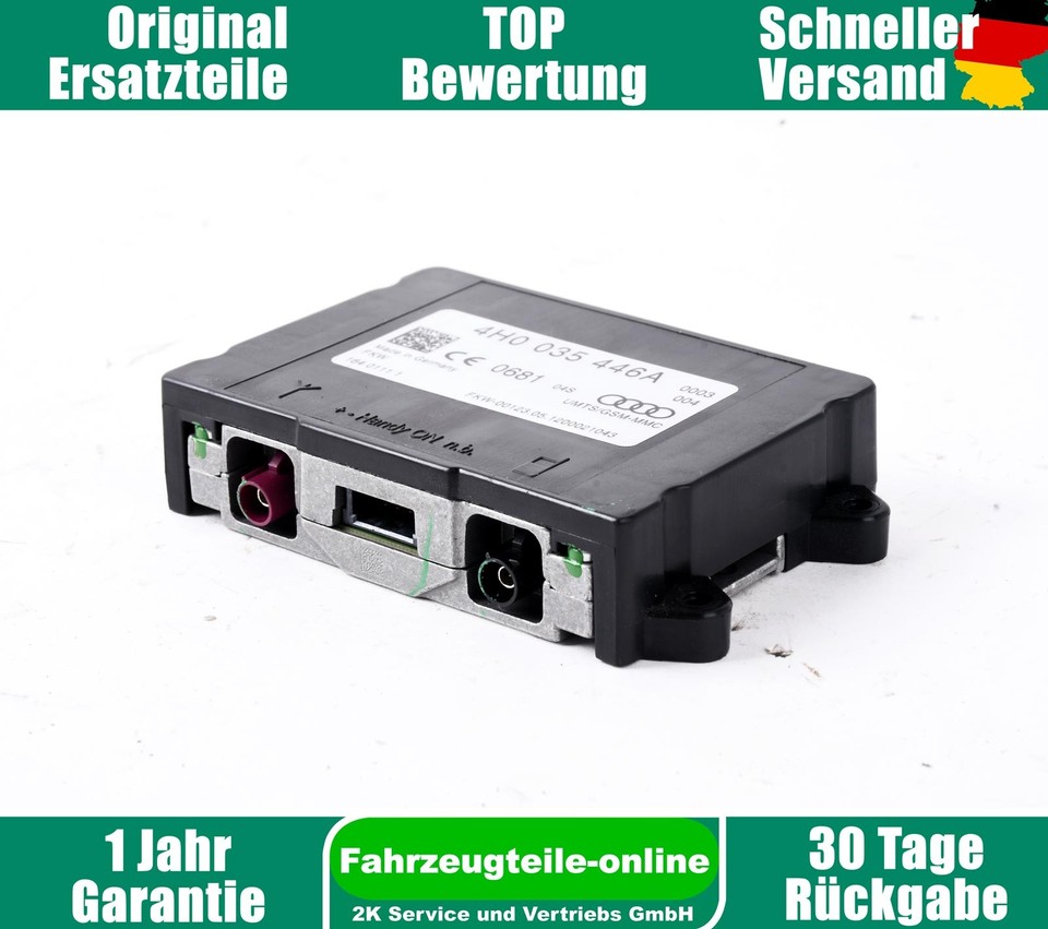 Unité De Commande Radio MMI Audi A6 4G - Référence 4G0035061E, Origine Hongrie, Occasion