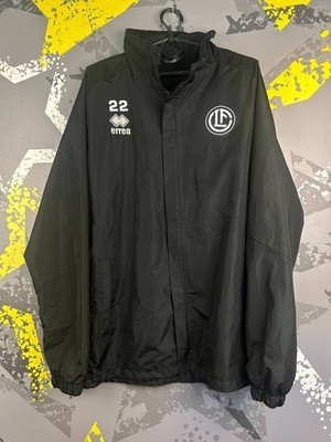 Lugano FC Training Football Soccer Jacket With Hood Errea Men Size L ig93
