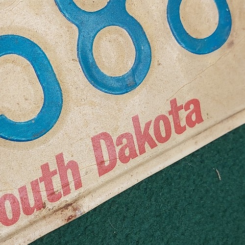 South Dakota 1970's License Plate MT. RUSHMORE STATE Unrestored 1979 #LA-5885 - Picture 9 of 15