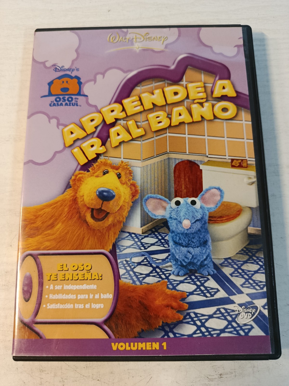 Aprende A Ir Al Baño Oso Casa Azul (WALT DISNEY) - DVD Region 2 Español Ingles