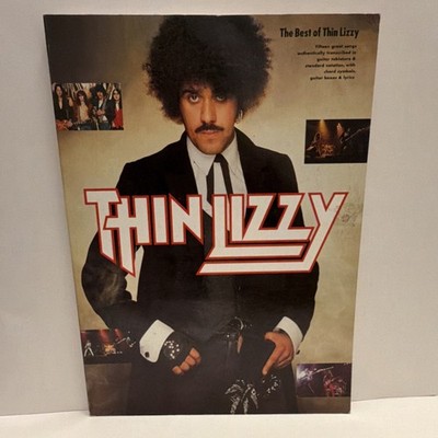 Thin Lizzy Rock Electric Guitar Song Book Sheet Music Wise Publications