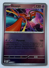 Pokemon Deoxys 032/086 CRI Reverse Holo Uncommon TCG 2026 NM