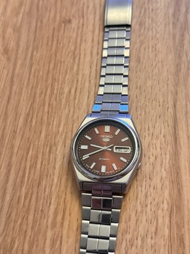 Seiko 5 Automatic 7009-8240 Vintage Brown Dial Day-Date – Spares/Repair
