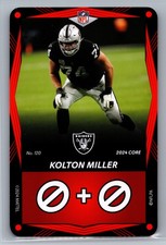 2024 UNO Elite Core Edition - Red #120 Kolton Miller Las Vegas Raiders