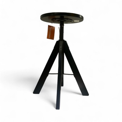 New IKEA RUDSTORP Black Stool 44-55 cm (17 3/8-21 5/8 