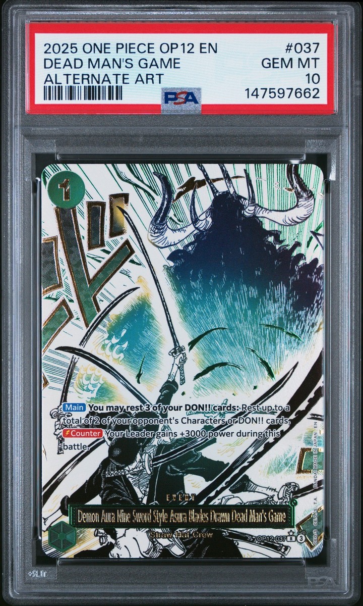 騎士の誓い　セイバー　psa9 2025 #037 DEMON AURA NINE-SWORD STYLE ASURA BLADES DRAWN DEAD