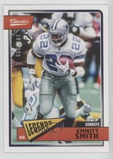 2018 Panini Classics Legends Red Back 105/299 Emmitt Smith #191 HOF 0r12