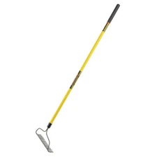 SEYMOUR MIDWEST 42366GRA Rake,16Tines,60 In.,Fiberglass Handle 8ZCJ5