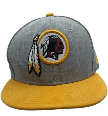 Washington Redskins / New Era 59Fifty Grey/Yellow Ball Cap NW/OTs