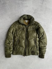 Vintage Rare Jacket Puffer Diesel Co Oliver Green Size S Y2K Teflon Outdoor