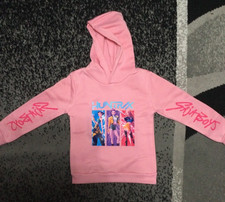 K Pop Demon Hunter hoodie black cartoon unisex child small 0045