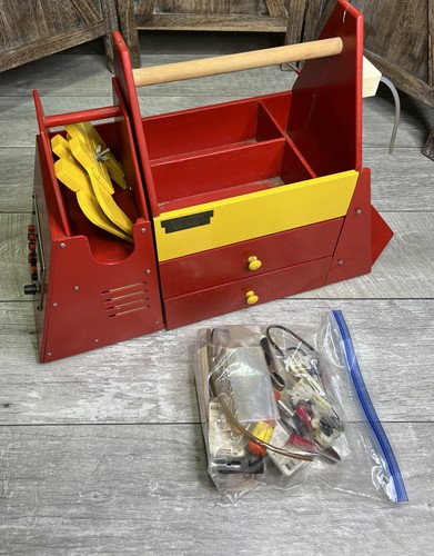 Hangar 9 Deluxe Power Panel w/ Wooden Hobby Box RC Field Kit + Accessories - Picture 2 of 24
