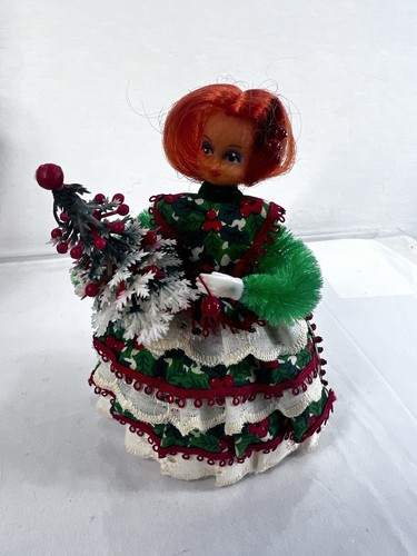 Vintage Li’L Missy Beaded Doll Kit completed With Box 13415 Christmas Decorating